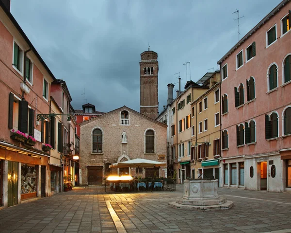 Campo San Toma Venezia Veneto Italia — Foto Stock