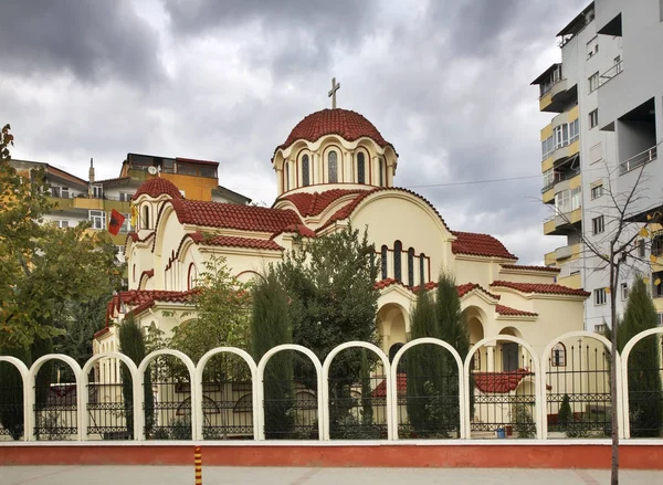 Feltámadás Temploma Ringjallja Ngjallja Pogradec Ben Albánia — Stock Fotó