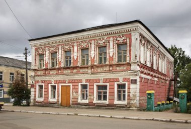 Sperm Melnikov 'un Bologoye' deki evi. Tver oblast. Rusya