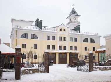 - Mogilev 'deki itfaiye istasyonu. Beyaz Rusya