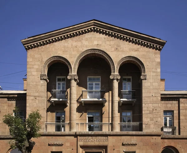 Frammento Edificio Vagharshapat Armenia — Foto Stock