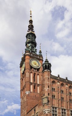 Gdansk 'taki kasaba evi. Polonya