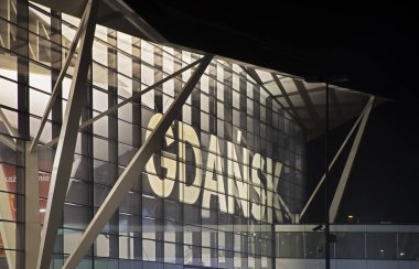 Gdansk Lech Walesa Havaalanı. Polonya
