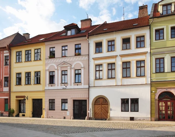 Kleines Quadrat Männliche Namesti Hradec Kralove Tschechische Republik — Stockfoto