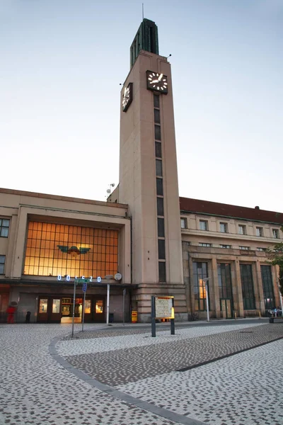 Estación Tren Hradec Kralove República Checa — Foto de Stock