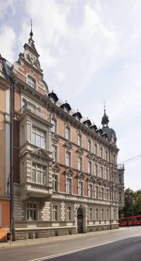 Katowice Sokolska Caddesi. Polonya