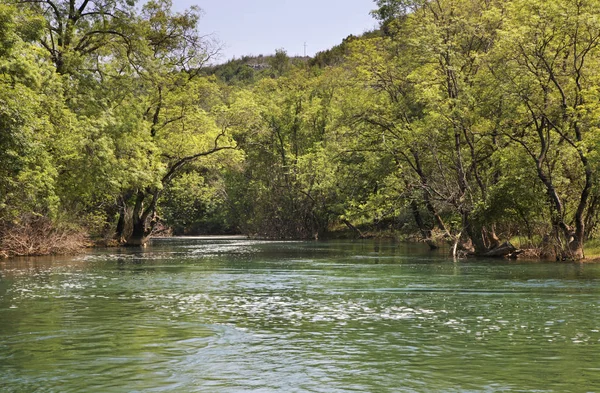 Río Trebizat Ljubuski Bosnia Herzegovina — Foto de Stock
