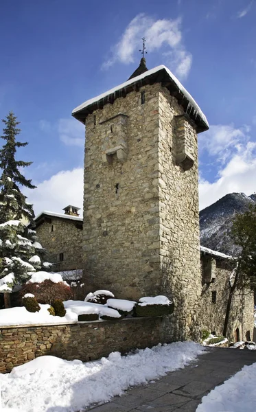 Casa Vall Andorra Vella Andorra —  Fotos de Stock
