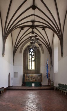 Golub-Dobrzyn 'deki Golub kalesi (Zamek w Golubiu). Polonya