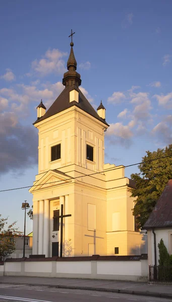 Церква Катерини Голуб Добрині Польща — стокове фото