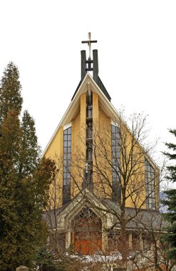Szczyrk 'teki Peter ve Paul Kilisesi. Polonya