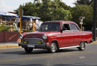 Varadero 'nun manzarası. Küba