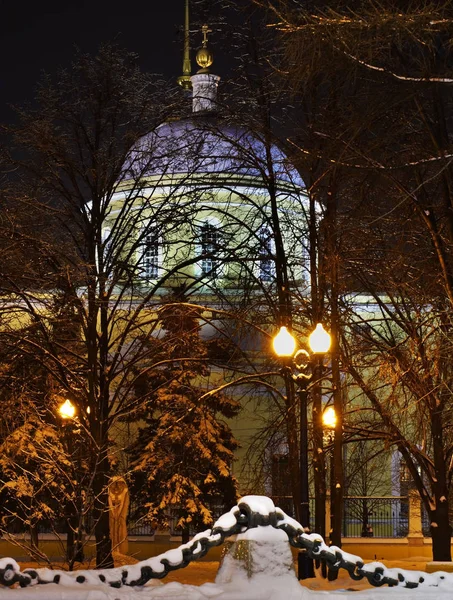 Iglesia Ascensión Cerca Puerta Nikitsky Moscú Rusia — Foto de Stock