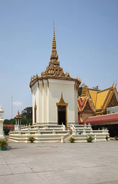 Мандапа Сатры Трипитаки Королевском Дворце Preah Barum Reachea Veang Nei — стоковое фото