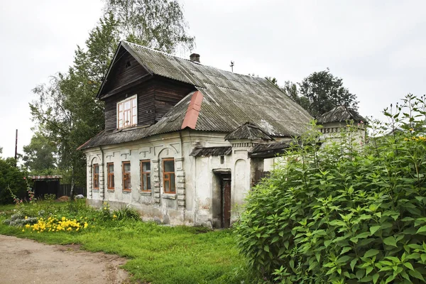 Старая Улица Осташкова Россия — стоковое фото