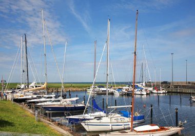 Vastra Hamnen Distric limanı. Malmö. İsveç