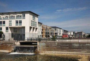 Vastra Hamnen Distric, Malmö 'de. İsveç