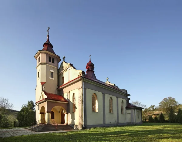 Vista Iglesia Piatkowa Ruska Polonia — Foto de Stock