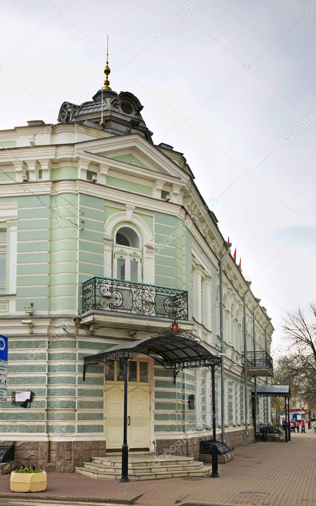 House of merchants Evreinovyh in Uglich. Yaroslavl oblast. Russia