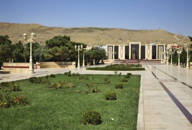 Heydar Aliev parkı Bakü yakınlarındaki Lokbatan 'da. Azerbaycan