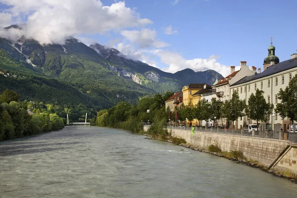Utsikt Över Innsbruck Tyrolen Österrike — Stockfoto