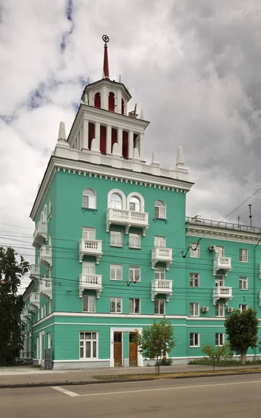 Casa Con Torre Dzerzhinsk Óblast Nizhny Novgorod Rusia —  Fotos de Stock