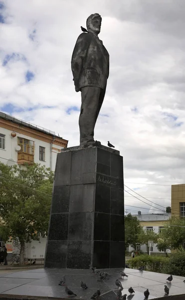 Monument Vladimir Maïakovski Dzerjinsk Oblast Nijni Novgorod Russie — Photo