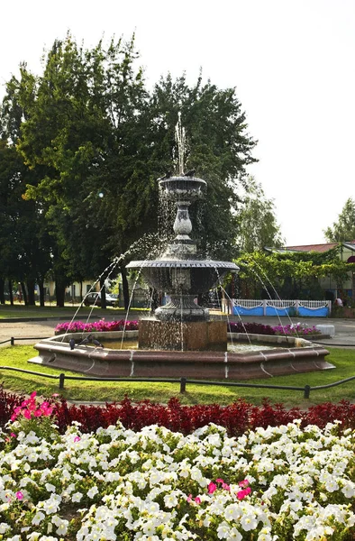 Brunnen Brest Weißrussland — Stockfoto