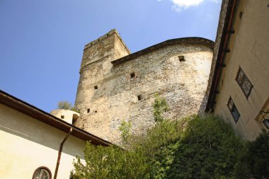 Niedzica kalesi - Niedzica yakınlarındaki Dunajec kalesi. Polonya