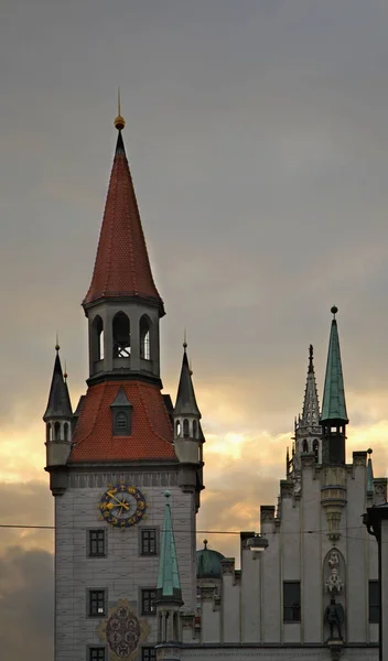 Altes Stadthaus München Deutschland — Stockfoto