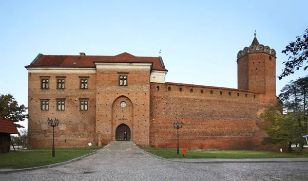 Koninklijk Kasteel Leczyca Polen — Stockfoto