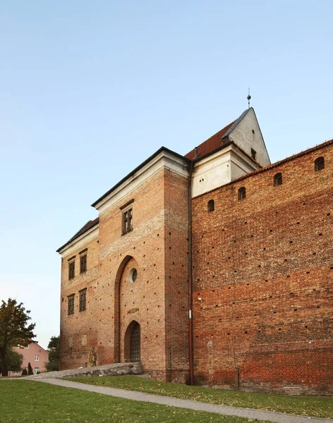 Koninklijk Kasteel Leczyca Polen — Stockfoto