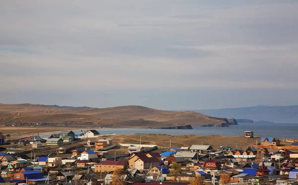 Pueblo Khuzhir Distrito Olkhonsky Óblast Irkutsk Rusia — Foto de Stock