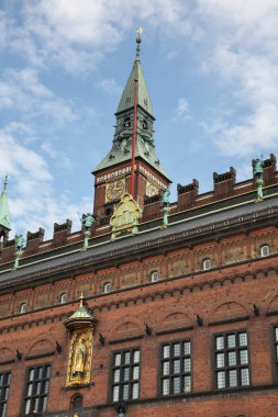 Kopenhag 'daki belediye binası. Danimarka