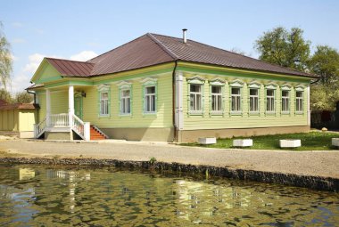 Dmitrov 'un manzarası. Rusya