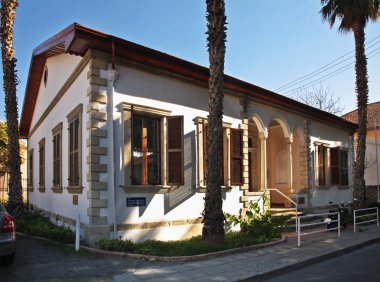 Limasol 'un manzarası. Kıbrıs