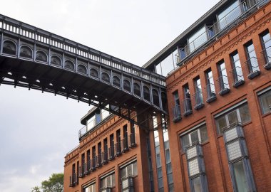 Poznan 'daki Old Brewery (Stary Browar) Telakces. Polonya