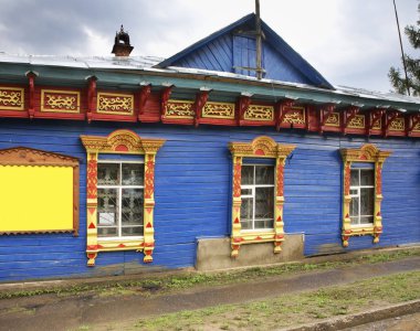 Myshkin 'in manzarası. Rusya