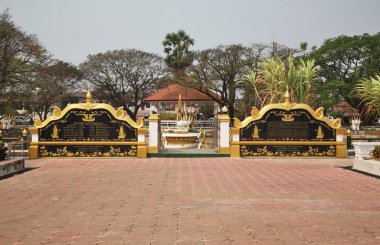 Vientiane 'deki Dokmaideng Playland. Laos