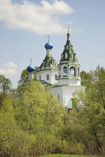 Igreja Santíssima Trindade Aldeia Sysoevo Distrito Dmitrov Região Moscovo Rússia — Fotografia de Stock
