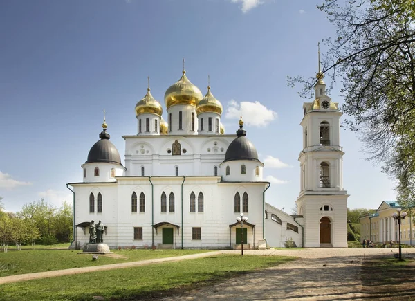 Catedral Dormition Kremlin Dmitrov Rusia — Foto de Stock