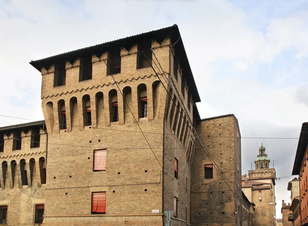 Palazzo Accursio Bologna Italia — Foto Stock