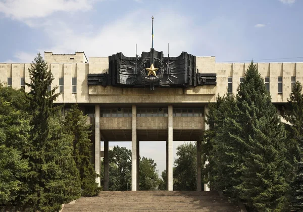 Důstojnický Dům Almaty Kazachstán — Stock fotografie