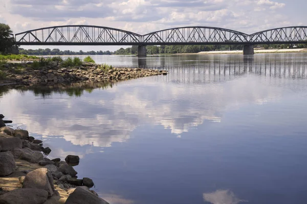 Puente Jozef Pisudski Ciudad Torun Polonia — Foto de Stock