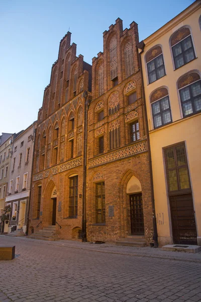 Huis Van Nicolaus Copernicus Torun Polen — Stockfoto