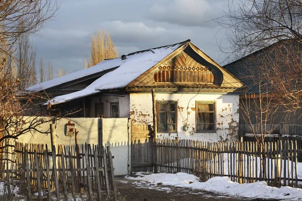 Vista Grigorievka Kirghizistan — Foto Stock