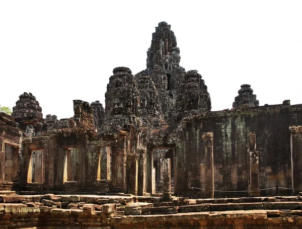 Templo Prasat Angkor Thom Provincia Siem Reap Camboya Bayon — Foto de Stock