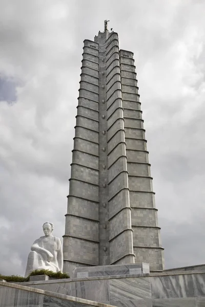 Jose Marti Gedenkteken Het Revolutieplein Havana Cuba — Stockfoto