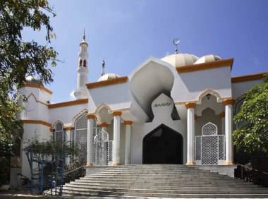 Erkek camii Mescidi Salaam. Maldivler Cumhuriyeti