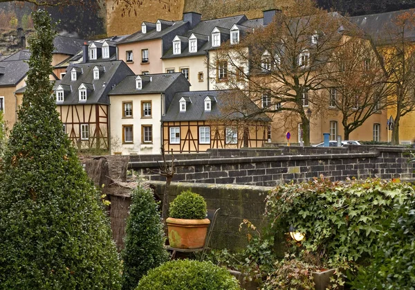Emprunt Fleuve Alzette Luxembourg Ville — Photo